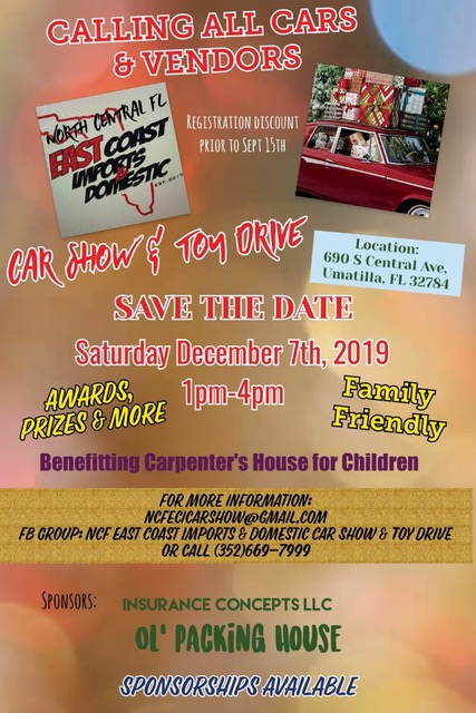 Car Show December 7, 2019